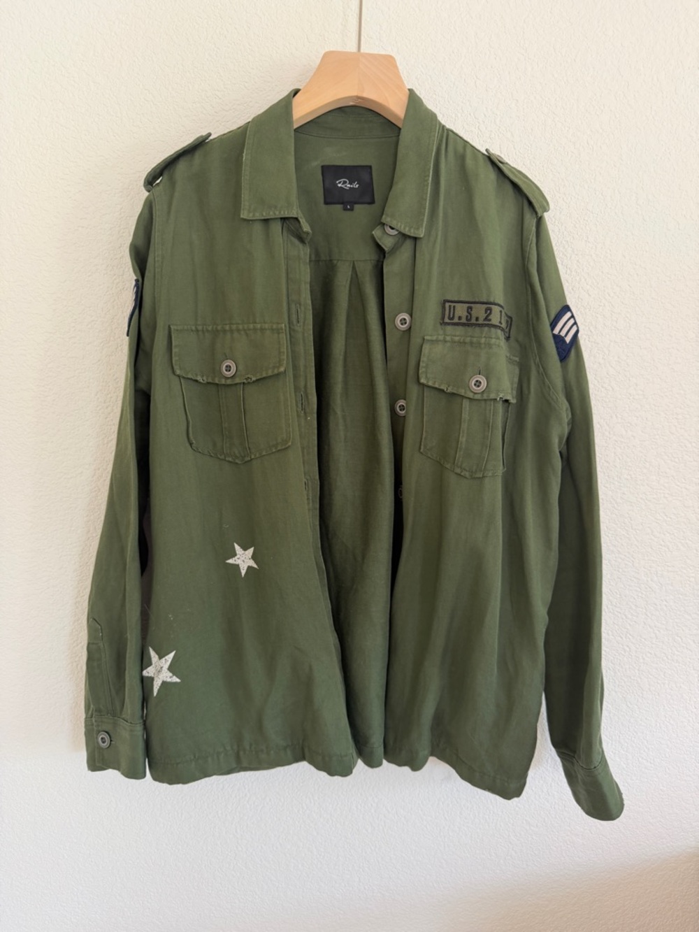 RAILS Kato Jacket | Military | Size L - Picture 5 of 10
